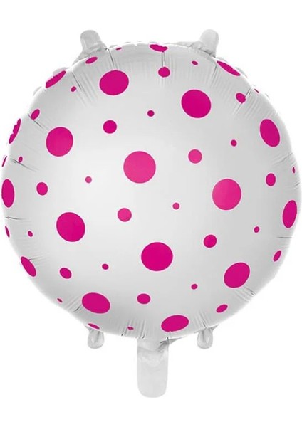 18 ınc yuvarlak folyo balonlar