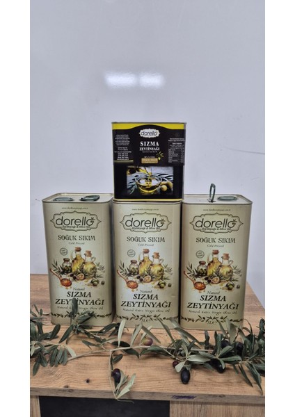 ilk Hasat Soğuk Sıkım Naturel Zeytinyağı – 100% Katkısız 12 litre fiyatları