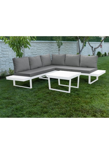 Glory Bahçe Köşe Takımı Antrasit