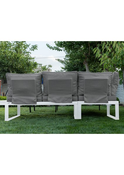 Glory Bahçe Köşe Takımı Antrasit fırsatları