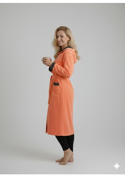 Fermuarlı Kışlık Polar Kumaş Kadın Sabahlık/gecelik fiyatları