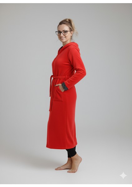 Fermuarlı Kışlık Polar Kumaş Kadın Sabahlık/gecelik fiyatları