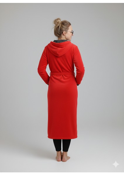 Fermuarlı Kışlık Polar Kumaş Kadın Sabahlık/gecelik modelleri