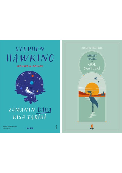 Zamanın Daha Kısa Tarihi (Ciltli) + Göl Saatleri
