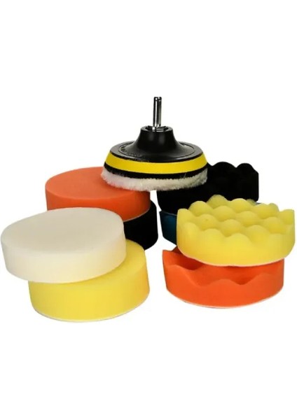 Oto Pasta Cila Polisaj Sünger Seti 11 Parça