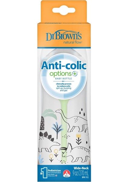Dr.browns Geniş Ağız Pp Antikolik Options Biberon 270ML Erkek