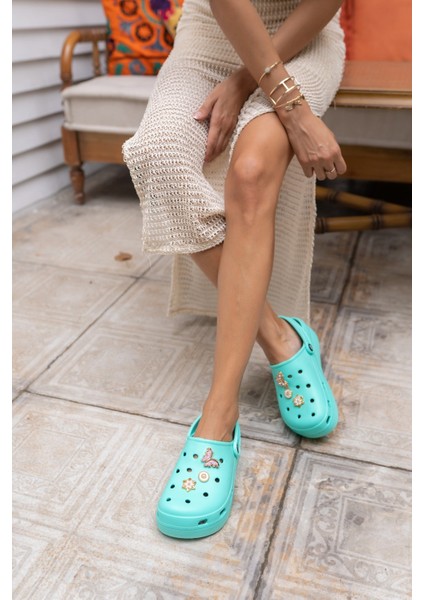 Tango Kadın Mint Yeşil Plaj Terlik modelleri