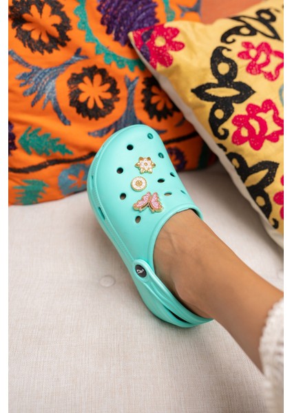 Tango Kadın Mint Yeşil Plaj Terlik