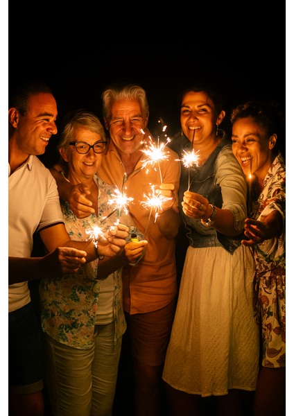 ( 100 Adet) Kısa Dumansız Tel Pasta Düğün Maytap1 Parti Düğün Kına Sünnet