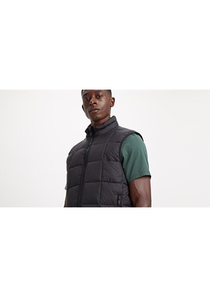 Nylon Lightweight Quilted Yelek