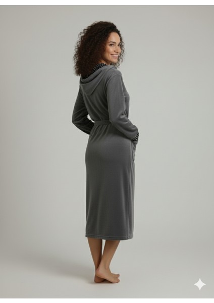 Fermuarlı Kışlık Polar Kumaş Kadın Sabahlık/gecelik fiyatları