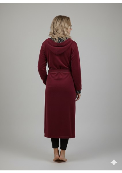 Fermuarlı Kışlık Polar Kumaş Kadın Sabahlık/gecelik modelleri