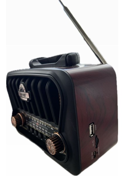 Kahverengi Büyük Boy Nostaljik Radyo, Bt/usb/fm, Şık ve Kullanışlı Tasarım fiyatları