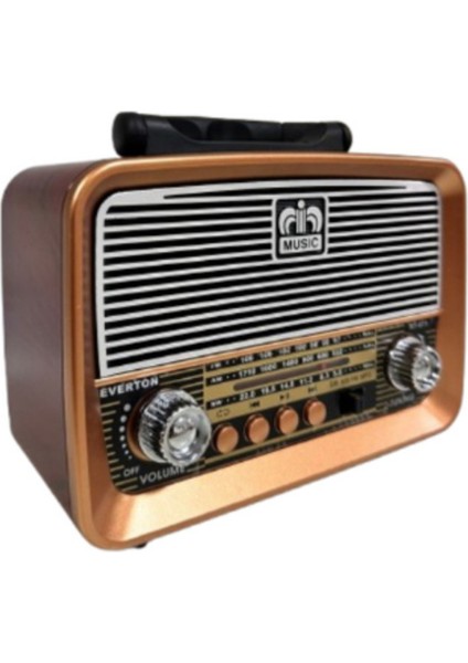 Kahverengi Nostalji Bluetooth Radyo, Usb/sd/fm, Müzik Kutusu, Retro Tasarım modelleri