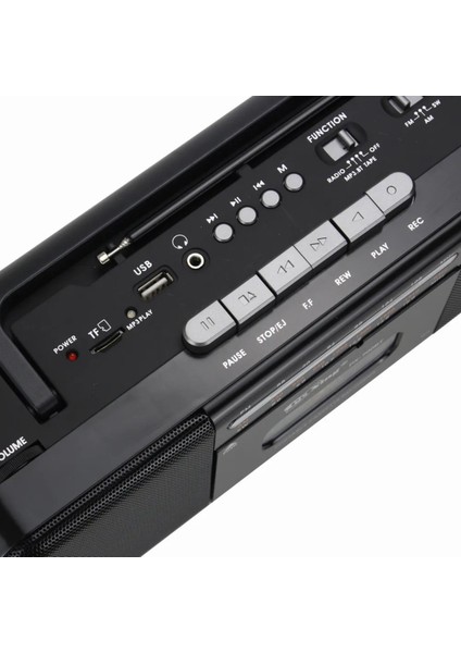 Nostalji Müzik Seti: Kasetçalar, Fm Radyo, Bluetooth ve USB Mp3 Hoparlörler indirimleri