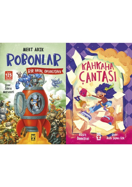 Robonlar 2 Bir Hayal Operasyonu (Mert Arık) ve Kahkaha Çantası (Büşra Ümmühan)