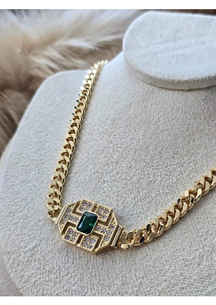 - Glow Necklaces – Gold Kaplama Tasarım Kadın Kolye (KOD-375)