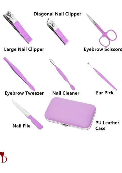 10'lu Profesyonel Manikür Pedikür Seti ve Lüks Cam Tırnak Törpüsü: Kusursuz El & Ayak Bakımı fiyatları