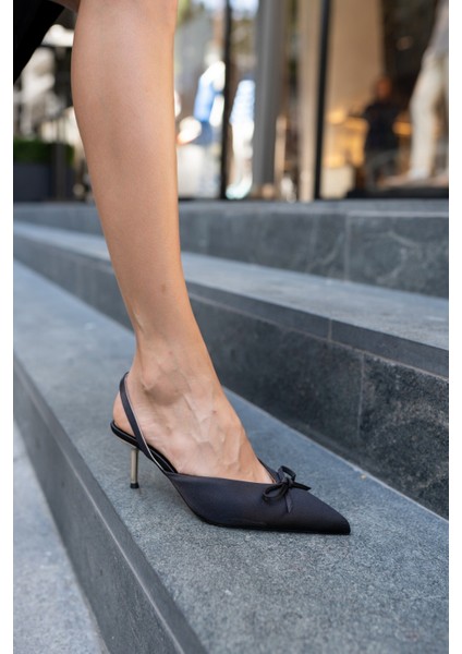 Babes Kadın Leopar Saten Özel Ökçe Topuklu Ayakkabi indirimleri