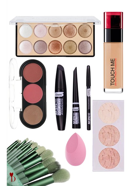 34 Parça Profesyonel Makyaj Seti