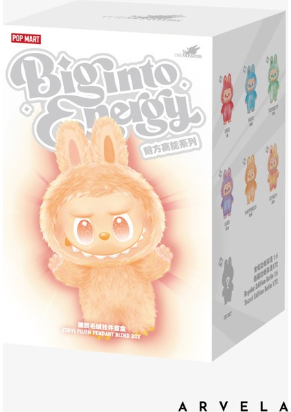 La Bu Bu Big Into Energy Series – Vinyl Peluş Anahtarlık Figür Blind Box, Koleksiyon Model