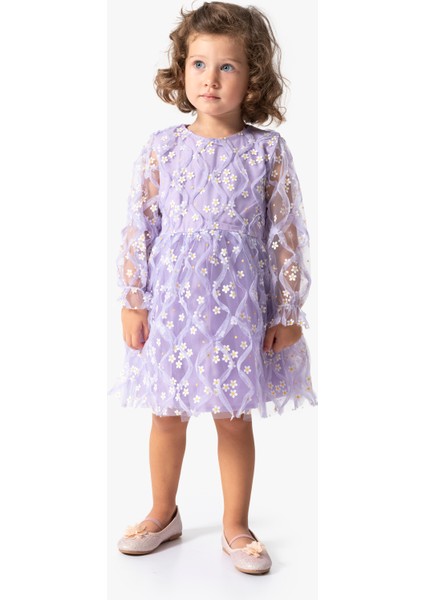 Kız Bebek Elbise Kız Çocuk Elbise Doğum Günü Parti Düğün Tütü Tüllü Uzun Kollu Astarlı Elbise fiyatları