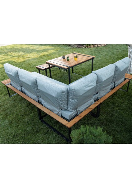 Liva Bahçe Takımı Buz Mavisi modelleri