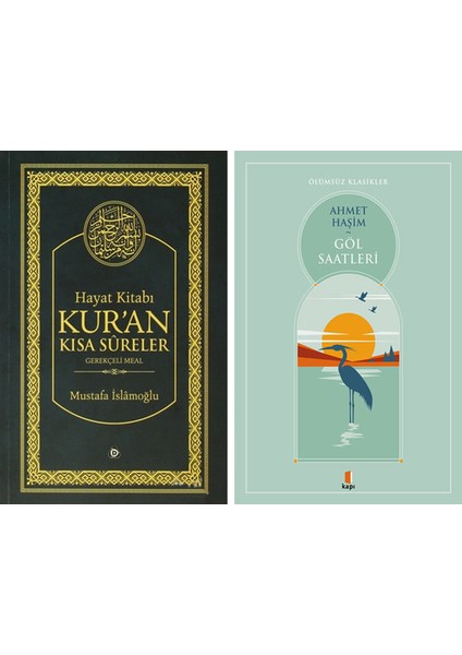 Hayat Kitabı Kur'an Kısa Sureler (Hafız Boy) + Göl Saatleri