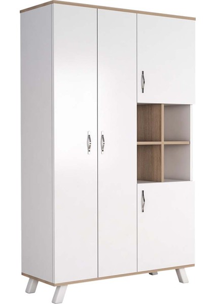 Bonnie Çok Amaçlı 4 Kapaklı Dolap