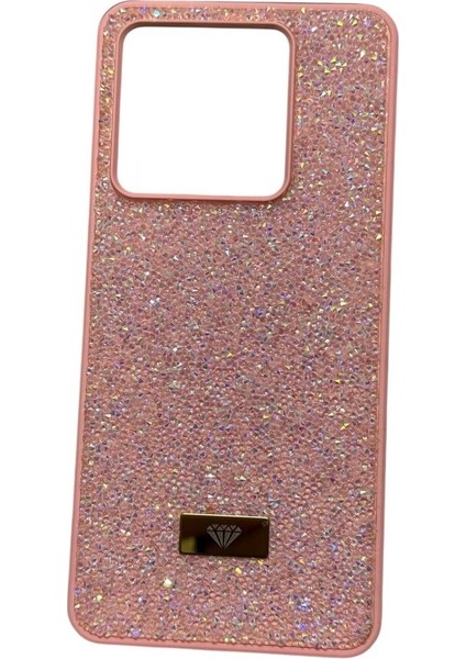 Xiaomi Poco C40 Kılıf Diamond Taşlı Model Bling Kapak
