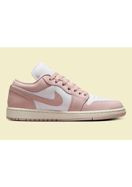 Air Jordan 1 Low Kadın Pembe Beyaz Sneaker Ayakkabı - DC0774-162