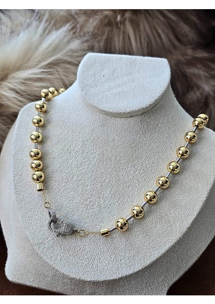 - Glow Necklaces – Gold Kaplama Tasarım Kadın Kolye (KOD-376)