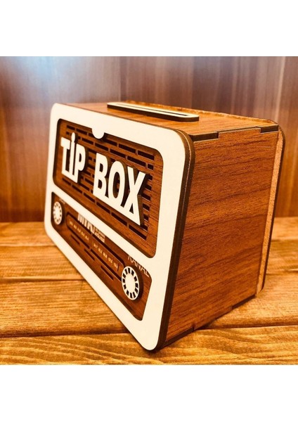 Kahverengi Nostaljik Radyo Görünümlü Güzel Dekoratif Ürün