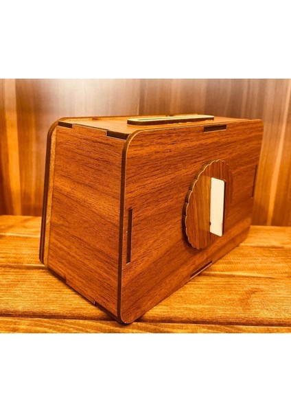 Kahverengi Nostaljik Radyo Görünümlü Güzel Dekoratif Ürün fırsatları