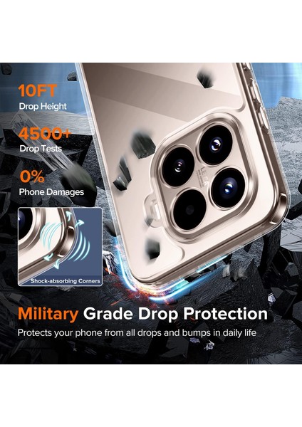 Xiaomi Mi 15T Pro Kılıf Kamera Çıkıntılı Korumalı Yumuşak Şeffaf Renksiz Silikon Kapak