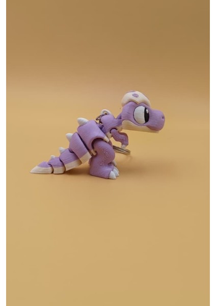 Sevimli Dinozor Figürlü Hareketli Anahtarlık Çanta Süsü Charm fırsatları