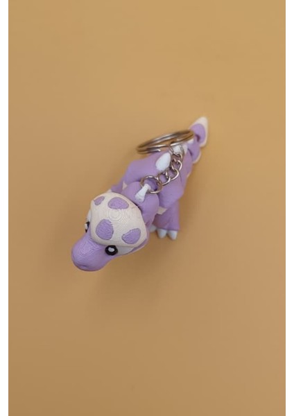Sevimli Dinozor Figürlü Hareketli Anahtarlık Çanta Süsü Charm indirimleri