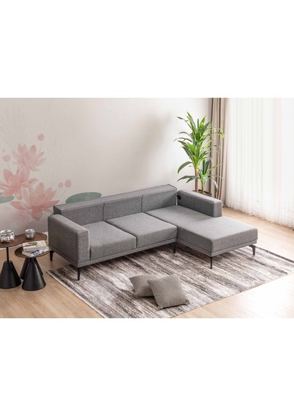 Merlin Sağ Köşe Koltuk Eymen Gri modelleri