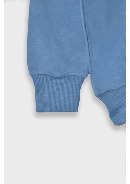 Erkek Çocuk %100 Pamuk Gökkuşağı Süzeneli Sweatshirt - 1021 fırsatları