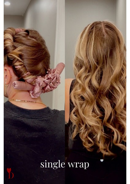 8 Parça Bigudi Set / Saç Şekillendirme Seti Dalgalı - Hacimli fırsatları