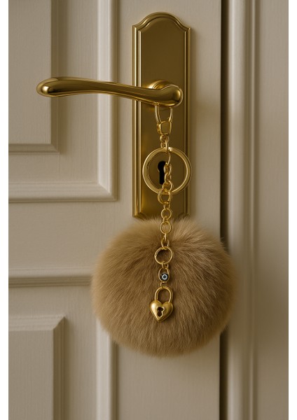 Peluş Pofuduk Ponpon Puf Camel Tüylü Ev Ofis Araba Telefon Cüzdan Çanta Anahtarlık modelleri