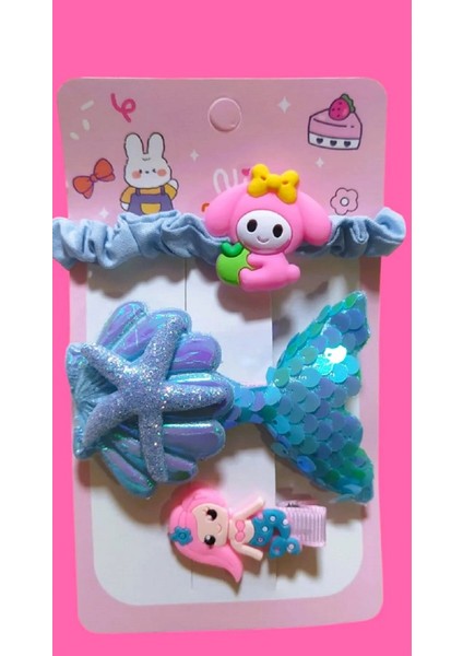 Deniz Kızı Renk Değiştiren Pullu Toka (Büyük Boy)