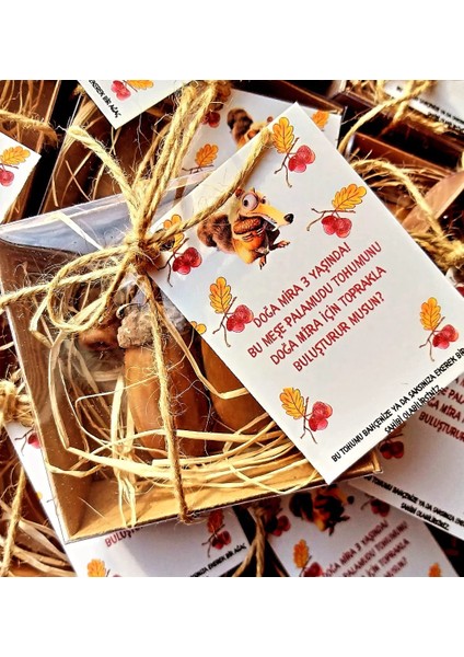 Daphnedijital 40'li Tohumlu Özel Gün Hediyeliği-Doğum Günü, Söz, Nişan, Kına, Sünnet Hediyeliği fiyatları