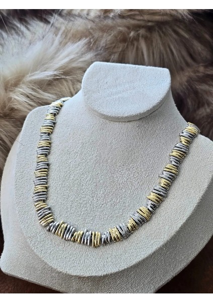 - Glow Necklaces – Gold & Silver Kaplama Tasarım Kadın Kolye (KOD-377) fiyatları