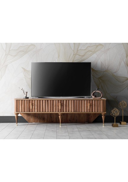 Neva Tv Sehpası Ceviz 180 cm
