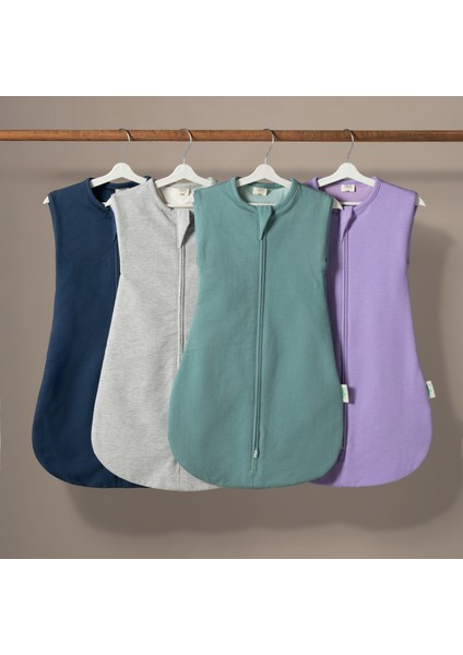 Çift Katlı Pamuk Bebek Kundak Tulum - 1,5 Tog - Gri indirimleri