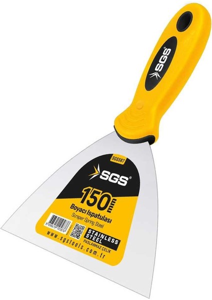 587 Spatula Paslanmaz Çelik 150 mm