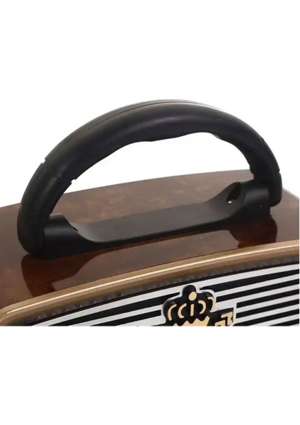 Kahverengi Eskitme Retro Radyo, Bluetooth, Fm, Sd, Aux, Kartlı, Çok Renkli fiyatları