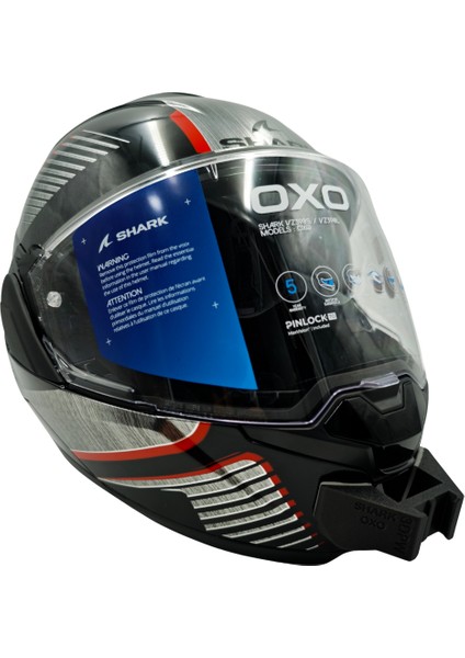 Shark Oxo Kask Uyumlu Chinmount Aksiyon Kamera Çene Bağlantı Aparatı Seti