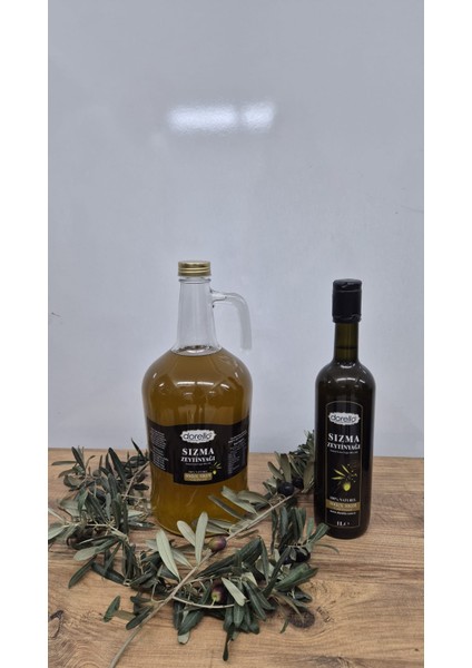 Ilk Hasat Zeytinyağı: Taze ve Yoğun Bir Lezzet 4 litre